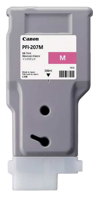 Tintenpatrone Canon PFI-207 Rot