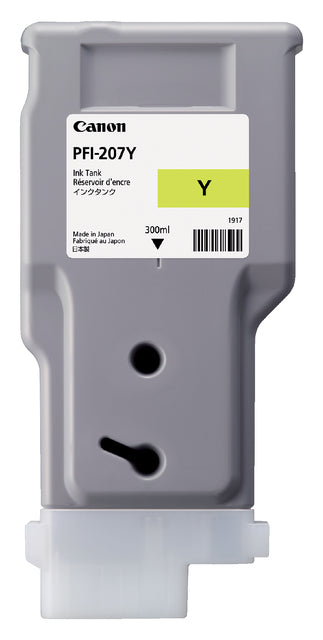 Tintenpatrone Canon PFI-207 Gelb