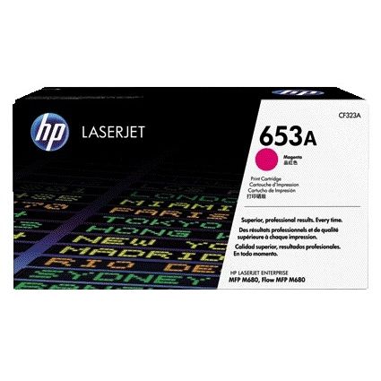 HP - Tonerkartusche cf323a 653a rot