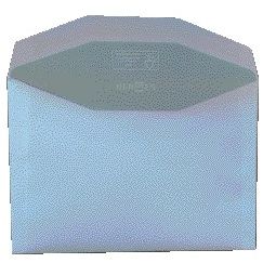 HERMES - Briefumschlagbank C6 114x162mm, gummiert, weiß, Schachtel mit 500 Stück