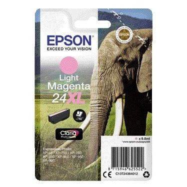 Epson - Tintenpatrone 24XL T2436 hellrot