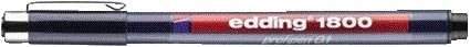 Edding - Fineliner 1800 0,25mm schwarz | 10 Stück