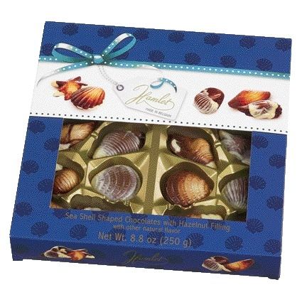 Hamlet - Geschenkbox Schokoladen-Meeresfrüchte | 12 Stück