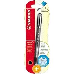 Stabilo - Tintenroller Worker bunt 2019/46 M schwarz Blister à 1 Stück