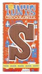 Tony's Chocolonely - Schokoladen-Buchstabenmilch S 180gr