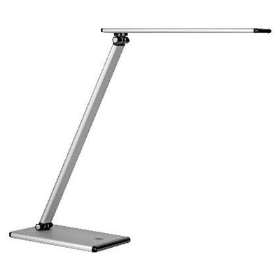 UNILUX - Schreibtischlampe Terra LED Aluminium grau