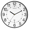 UNILUX - Wanduhr Maxi Funk Ø 37,5cm schwarz/weiß