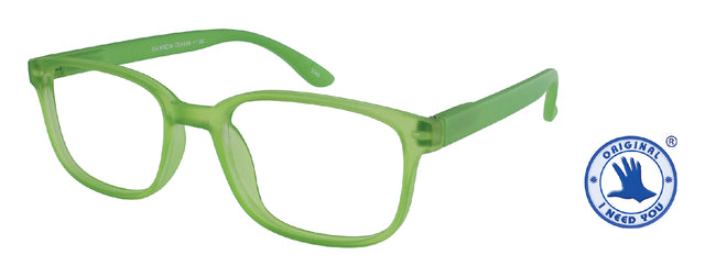 Lesebrille x +1,00 Regenbogengrün