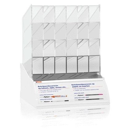 Edding - Display-Briefpapierregal leer