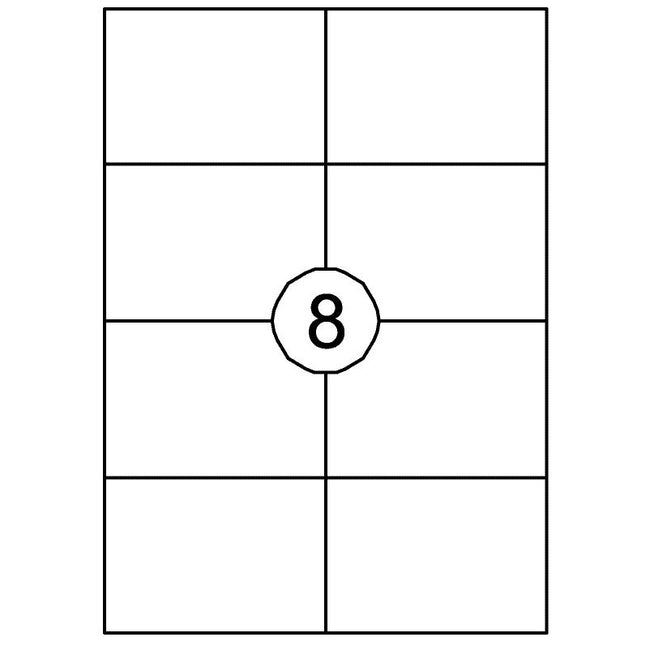 Quantore - Etikett 105x74mm 800 Stück