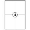Quantore - Etikett 105X148mm 60 Stück