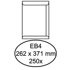 Quantore - Umschlagurkunde EB4 262x371mm weiß 250 Stück