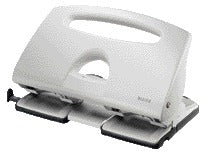 Leitz - Locher Metall 4 Löcher 40 Blatt grau