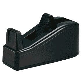 KW-trio - Klebebandhalter KW Trio für 66m schwarz
