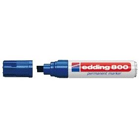 Edding - Filzstift 800 Diagonale 4-12mm blau