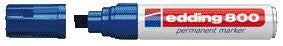 Edding - Filzstift 800 Diagonale 4-12mm blau