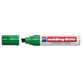 Edding - Filzstift 800 Diagonale 4-12mm grün
