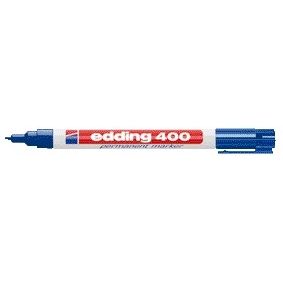 Edding - Filzstift 400 rund 1mm blau