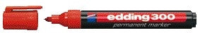 Edding - Filzstift 300 rund 1,5-3mm rot
