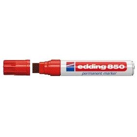 Edding - Filzstift 850 Block 5-16mm rot
