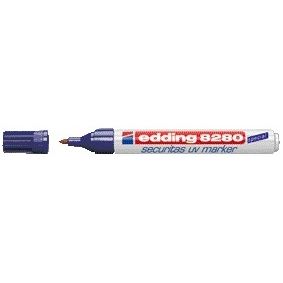 Edding - Filzstift 8280 unsichtbar rund 1,5-3mm UV Blister à 1 Stück