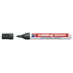 Edding - Filzstift 3000 rund 1,5-3mm grau