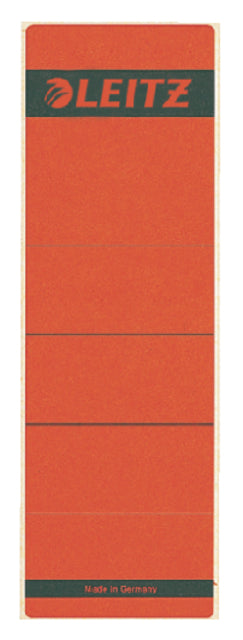 Back Etikett Leitz breit/kurz 62x192mm selbstadhäsiv rot