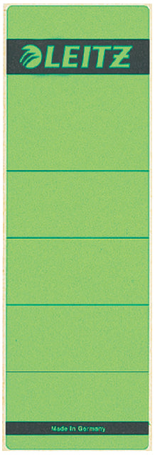 Back Label Leitz breit/kurz 62x192mm Selbstadhäsive Grün | 10 Stück