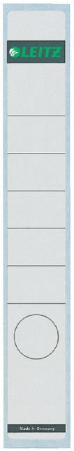 Back Etikett Leitz schmal/lang 39x285mm selbstadhäsiv Weiß