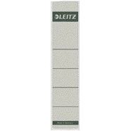 Leitz - Rückenschild schmal/kurz 39x192mm selbstklebend grau 10 Stück