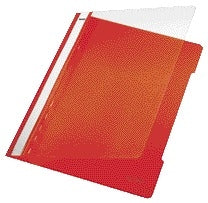 Leitz - Schnellklebestandard A4 recyceltes PP rot | 25 Stück
