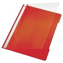 Leitz - Schnellhefter Standard A4 recyceltes PP rot
