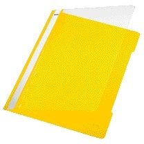 Leitz - Schnellklebestandard A4 recyceltes PP gelb | 25 Stück