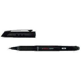 Pilot - Tintenroller V-Ball Griff breit schwarz