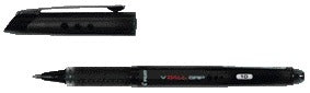 Pilot - Tintenroller V-Ball Griff breit schwarz | 12 Stück