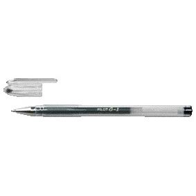Pilot - Gel Writer G-1 fein schwarz | 12 Stück