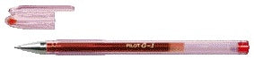 Pilot - Gel Writer G-1 fein rot