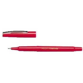 Pilot - Fineliner fein rot | 12 Stück