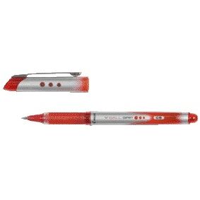 Pilot - Tintenroller V-Ball Grip fein rot | 12 Stück