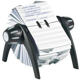 Langlebig - Kartenmühle 2416 Zählindex 72x104mm schwarz