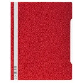 Langlebig - Schnellhefter A4 PVC rot