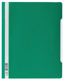 Langlebig – Schnellhefter A4 PVC grün
