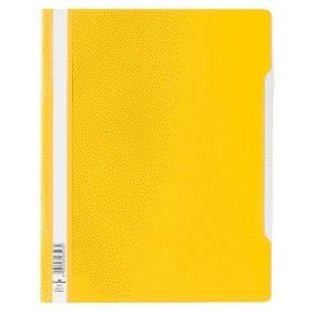 Langlebig - Schnellhefter A4 PVC gelb