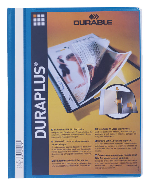 Schneller Kleberordner Langlebiger Duraplus A4 Blau