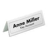 Quantore - Tisch-Namensschild 8050 61x150mm transparent
