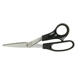 Quantore - Schere 190mm + Kunststoffgriff schwarz