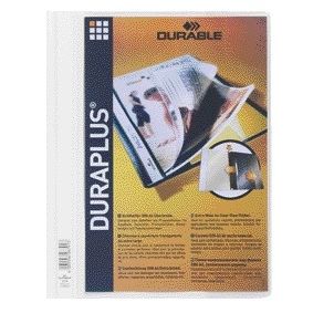 Langlebig - Schnellhefter Duraplus A4 weiß | 25 Stück