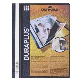 Langlebig – Schnellhefter Duraplus A4 schwarz