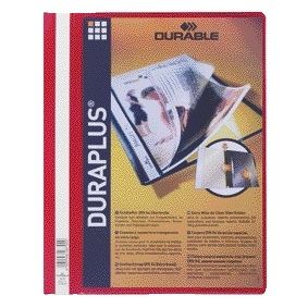 Langlebig - Schnellhefter Duraplus A4 rot | 25 Stück