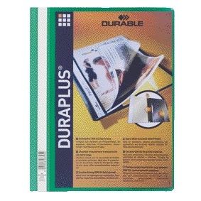 Langlebig – Schnellhefter Duraplus A4 grün